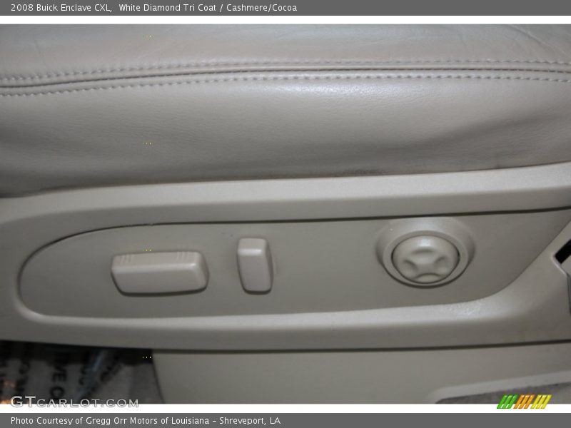 White Diamond Tri Coat / Cashmere/Cocoa 2008 Buick Enclave CXL