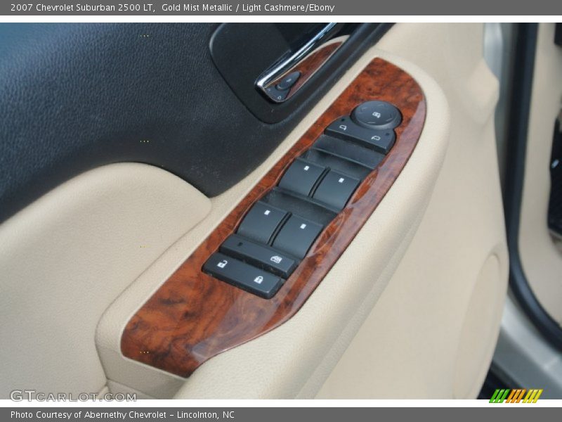Gold Mist Metallic / Light Cashmere/Ebony 2007 Chevrolet Suburban 2500 LT
