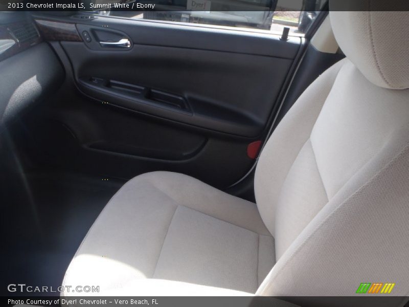 Summit White / Ebony 2013 Chevrolet Impala LS
