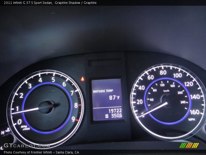 Graphite Shadow / Graphite 2011 Infiniti G 37 S Sport Sedan