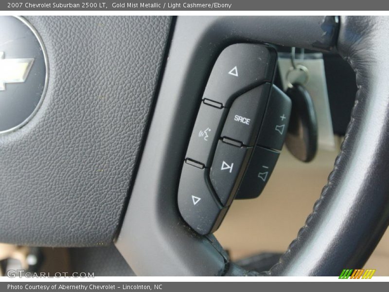 Gold Mist Metallic / Light Cashmere/Ebony 2007 Chevrolet Suburban 2500 LT