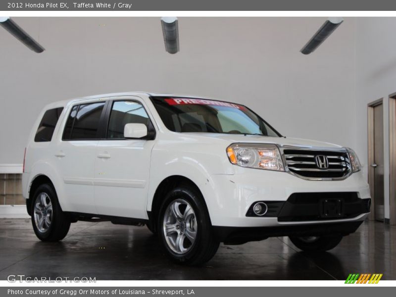 Taffeta White / Gray 2012 Honda Pilot EX