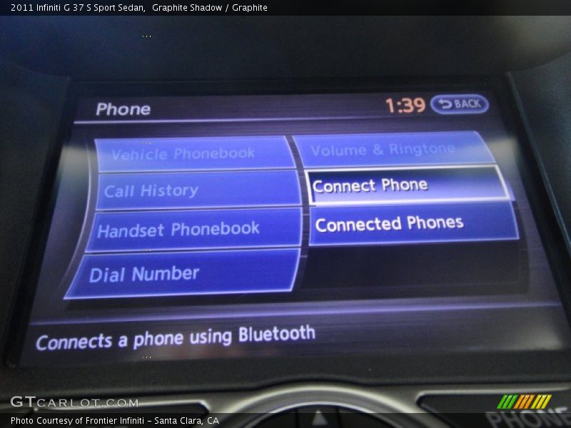 Graphite Shadow / Graphite 2011 Infiniti G 37 S Sport Sedan