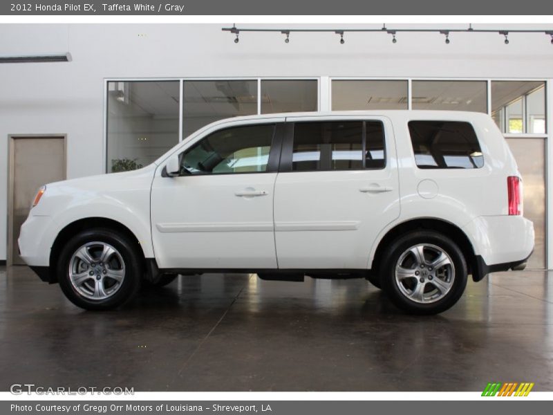 Taffeta White / Gray 2012 Honda Pilot EX