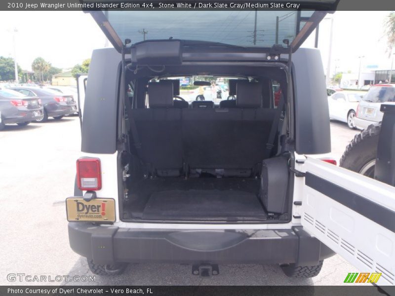Stone White / Dark Slate Gray/Medium Slate Gray 2010 Jeep Wrangler Unlimited Islander Edition 4x4