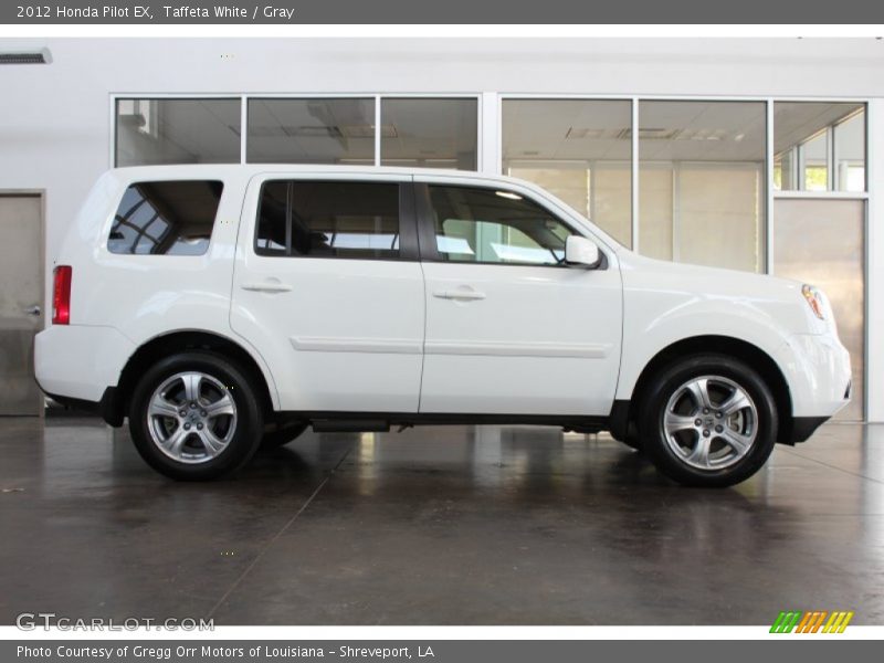 Taffeta White / Gray 2012 Honda Pilot EX