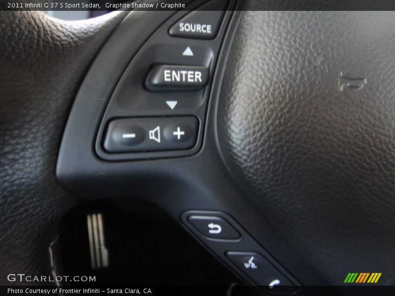 Graphite Shadow / Graphite 2011 Infiniti G 37 S Sport Sedan