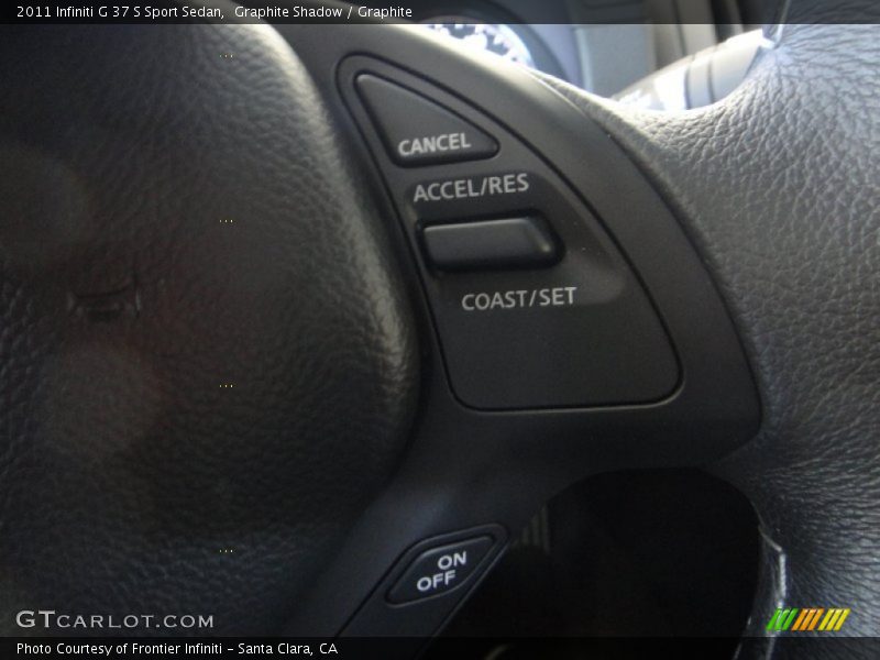 Graphite Shadow / Graphite 2011 Infiniti G 37 S Sport Sedan