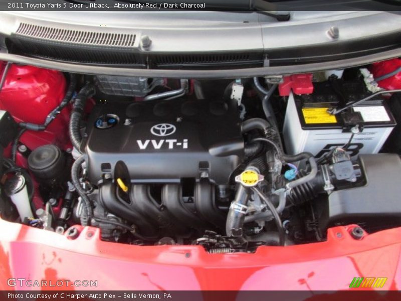 Absolutely Red / Dark Charcoal 2011 Toyota Yaris 5 Door Liftback