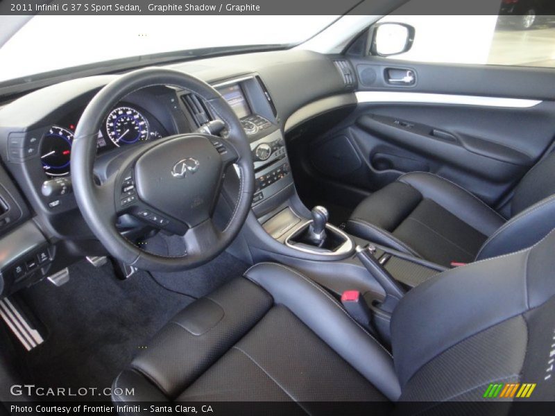 Graphite Shadow / Graphite 2011 Infiniti G 37 S Sport Sedan