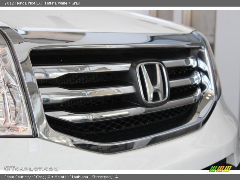 Taffeta White / Gray 2012 Honda Pilot EX