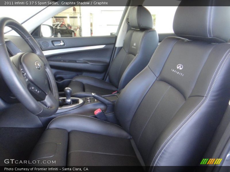 Graphite Shadow / Graphite 2011 Infiniti G 37 S Sport Sedan