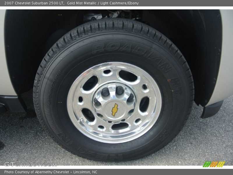 Gold Mist Metallic / Light Cashmere/Ebony 2007 Chevrolet Suburban 2500 LT