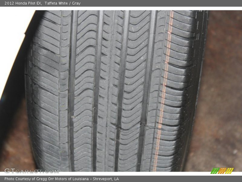 Taffeta White / Gray 2012 Honda Pilot EX