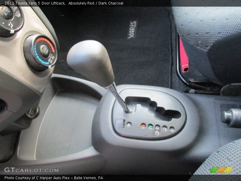 Absolutely Red / Dark Charcoal 2011 Toyota Yaris 5 Door Liftback