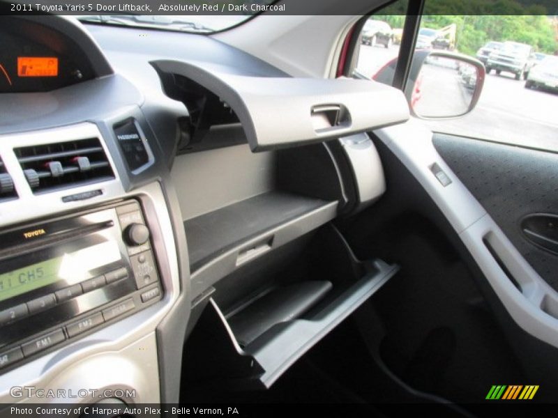 Absolutely Red / Dark Charcoal 2011 Toyota Yaris 5 Door Liftback