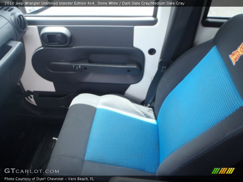Stone White / Dark Slate Gray/Medium Slate Gray 2010 Jeep Wrangler Unlimited Islander Edition 4x4