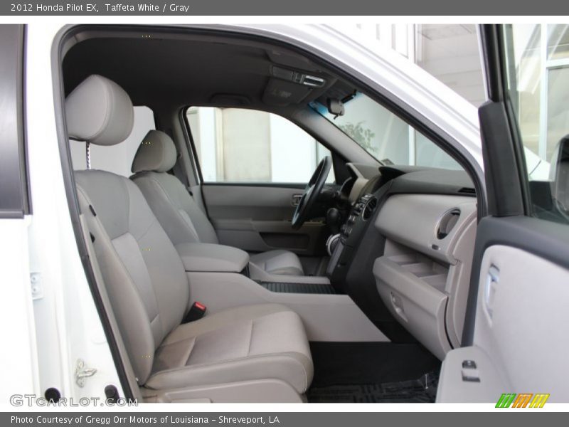 Taffeta White / Gray 2012 Honda Pilot EX
