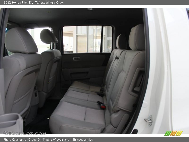 Taffeta White / Gray 2012 Honda Pilot EX
