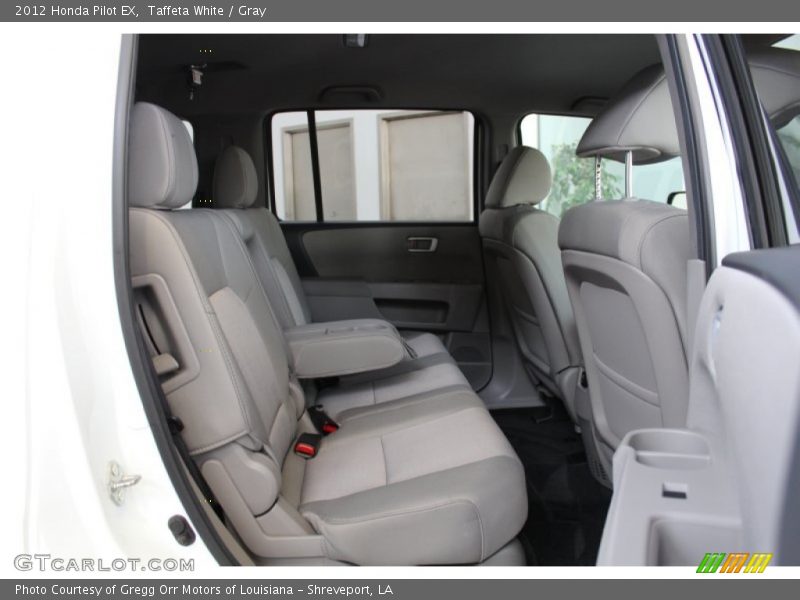 Taffeta White / Gray 2012 Honda Pilot EX