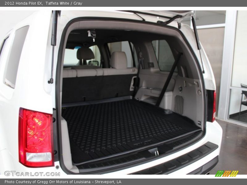 Taffeta White / Gray 2012 Honda Pilot EX