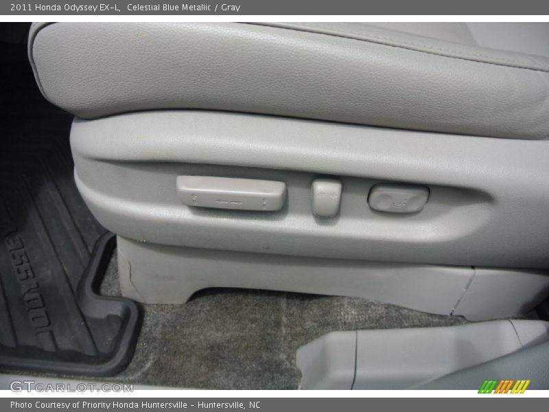 Celestial Blue Metallic / Gray 2011 Honda Odyssey EX-L