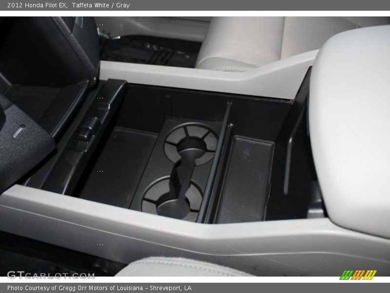 Taffeta White / Gray 2012 Honda Pilot EX