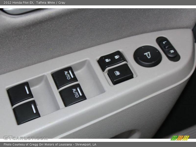 Taffeta White / Gray 2012 Honda Pilot EX