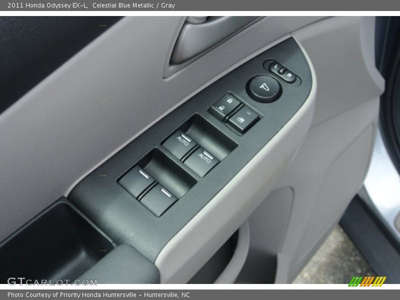 Celestial Blue Metallic / Gray 2011 Honda Odyssey EX-L