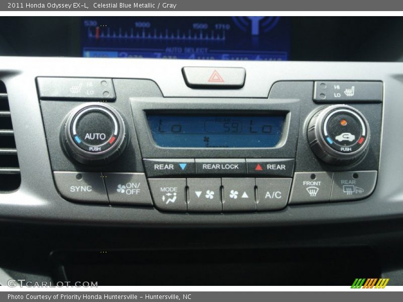 Celestial Blue Metallic / Gray 2011 Honda Odyssey EX-L