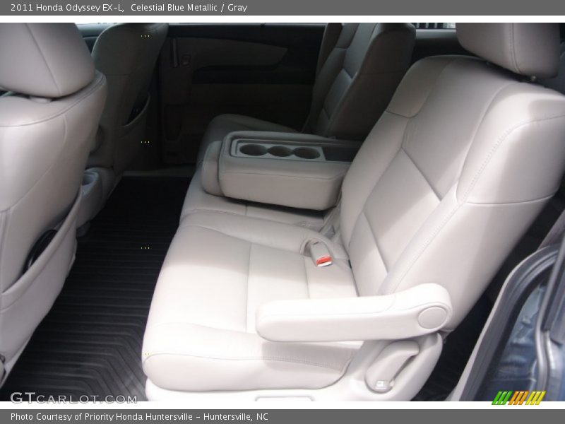 Celestial Blue Metallic / Gray 2011 Honda Odyssey EX-L
