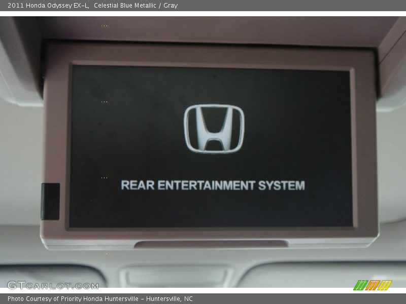 Celestial Blue Metallic / Gray 2011 Honda Odyssey EX-L