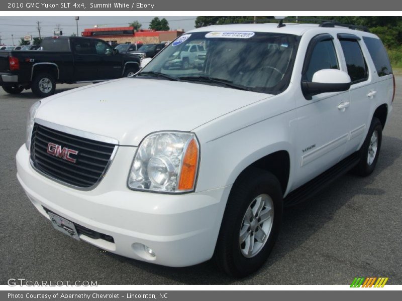 Summit White / Ebony 2010 GMC Yukon SLT 4x4
