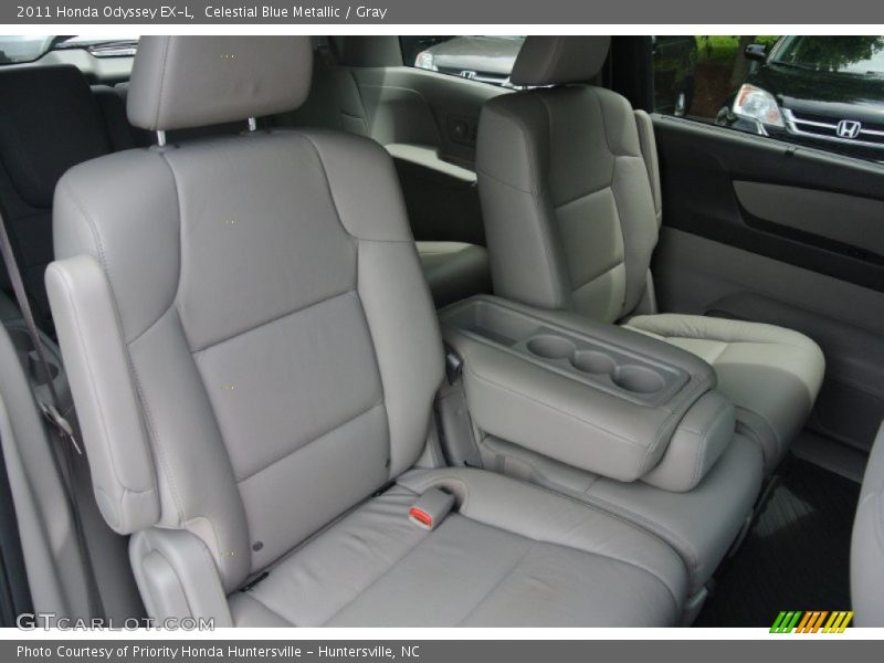 Celestial Blue Metallic / Gray 2011 Honda Odyssey EX-L