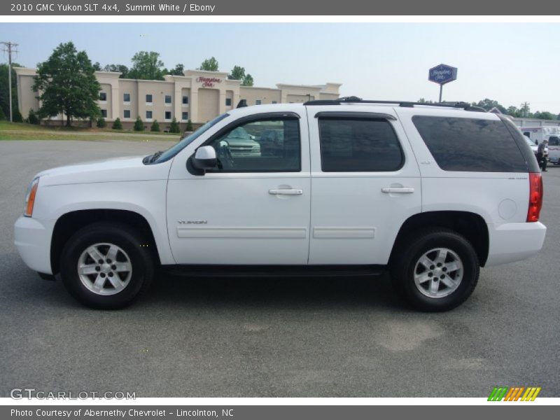 Summit White / Ebony 2010 GMC Yukon SLT 4x4