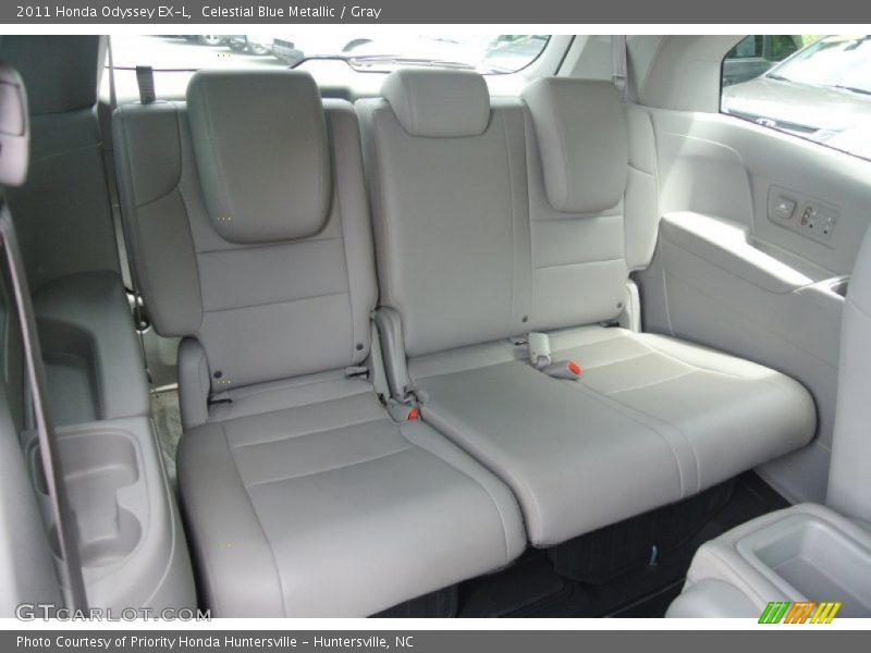 Celestial Blue Metallic / Gray 2011 Honda Odyssey EX-L