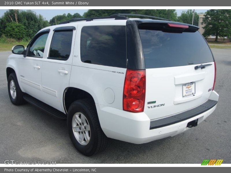 Summit White / Ebony 2010 GMC Yukon SLT 4x4