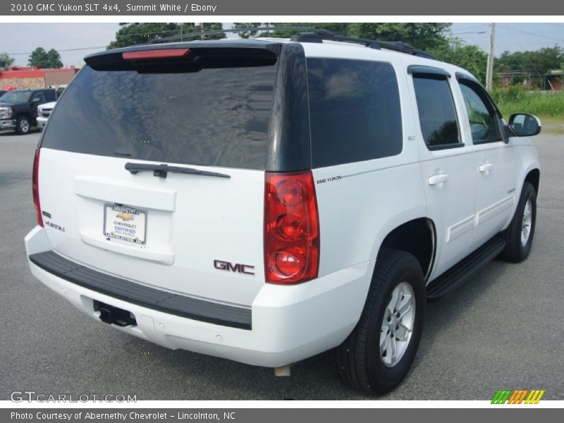 Summit White / Ebony 2010 GMC Yukon SLT 4x4