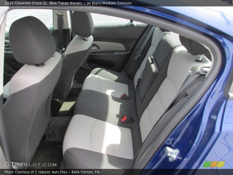 Blue Topaz Metallic / Jet Black/Medium Titanium 2013 Chevrolet Cruze LS