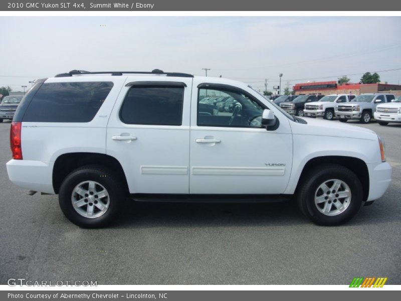 Summit White / Ebony 2010 GMC Yukon SLT 4x4