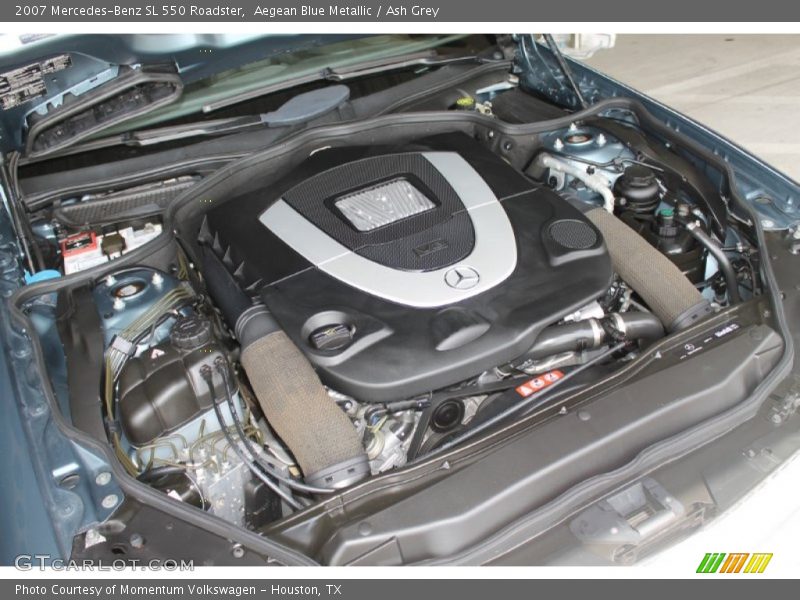  2007 SL 550 Roadster Engine - 5.5 Liter DOHC 32-Valve V8