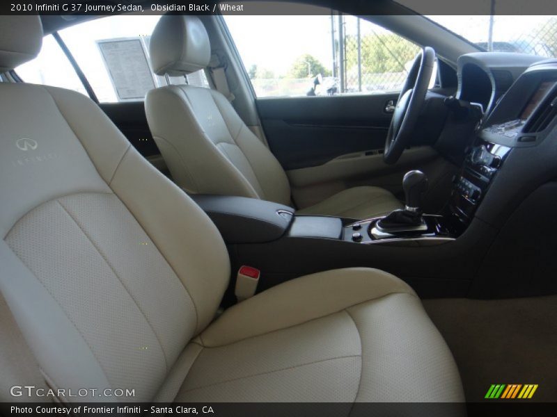 Obsidian Black / Wheat 2010 Infiniti G 37 Journey Sedan