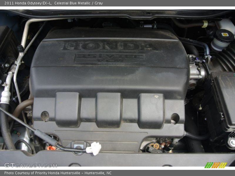 Celestial Blue Metallic / Gray 2011 Honda Odyssey EX-L
