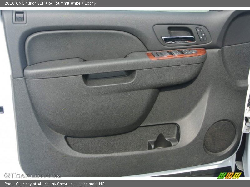 Summit White / Ebony 2010 GMC Yukon SLT 4x4