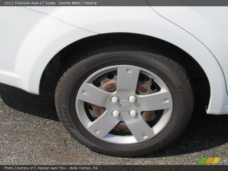 Summit White / Neutral 2011 Chevrolet Aveo LT Sedan