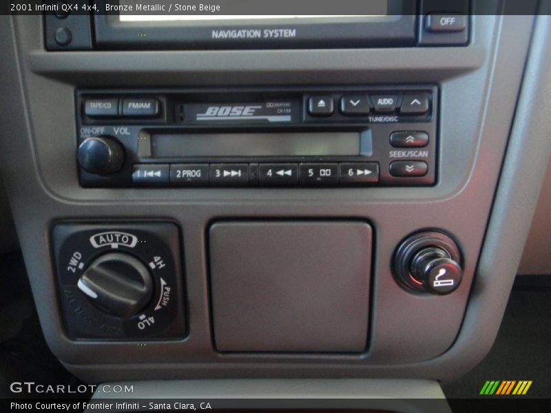 Bronze Metallic / Stone Beige 2001 Infiniti QX4 4x4