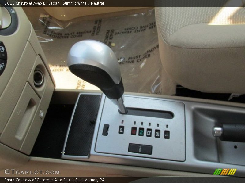Summit White / Neutral 2011 Chevrolet Aveo LT Sedan