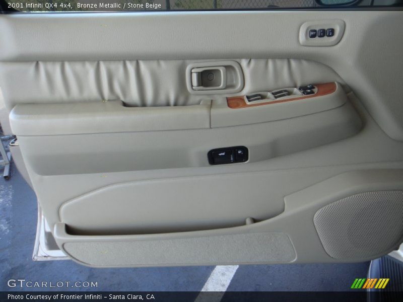 Bronze Metallic / Stone Beige 2001 Infiniti QX4 4x4