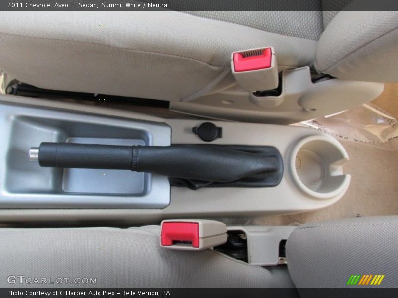 Summit White / Neutral 2011 Chevrolet Aveo LT Sedan