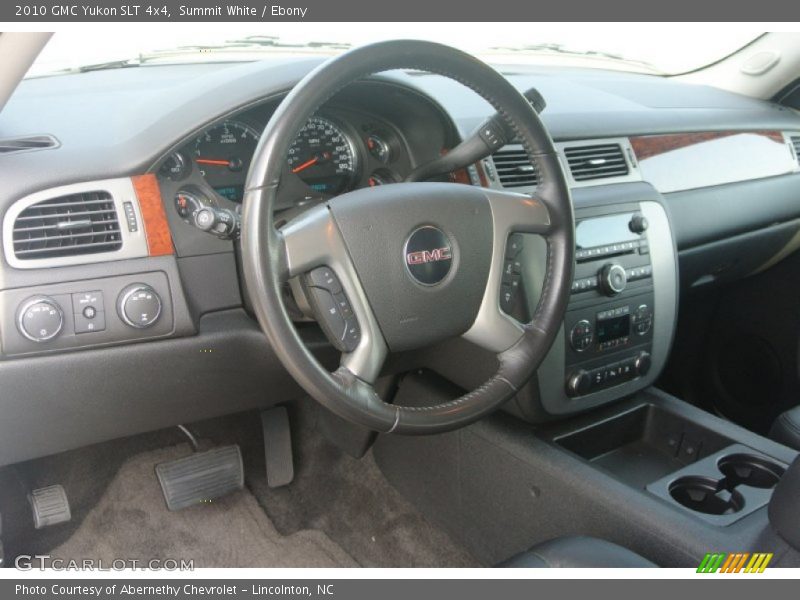 Summit White / Ebony 2010 GMC Yukon SLT 4x4